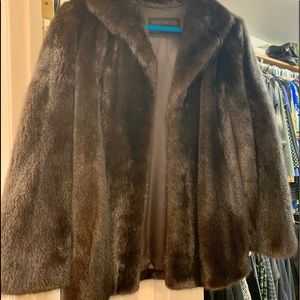 Fur coat.  Size large or 12.